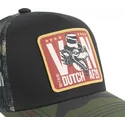 epci-curbata-negru-snapback-wolf-de-von-dutch