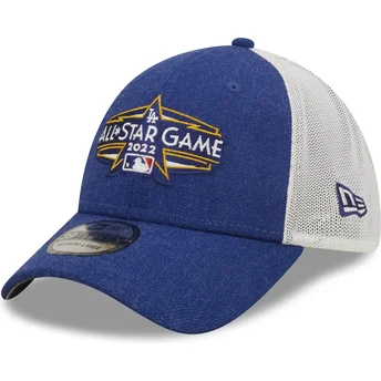 Blå och vit justerad trucker-keps 39THIRTY All Star Game Logo från Los Angeles Dodgers MLB av New Era