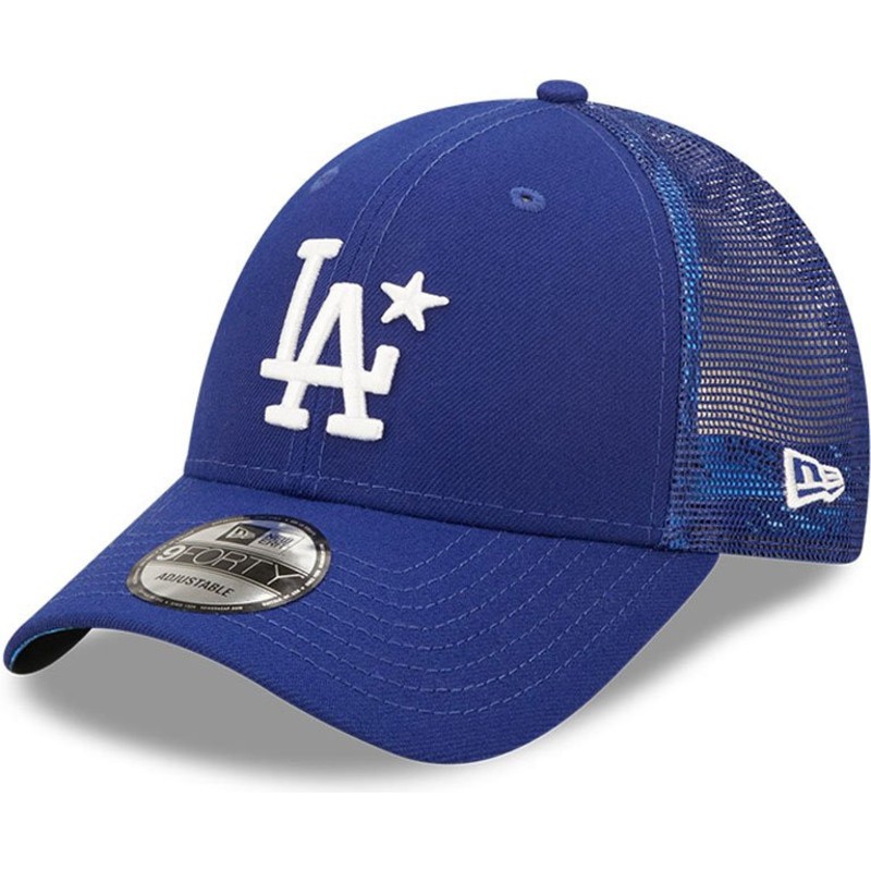 los angeles dodgers snapback trucker hat