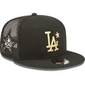 casquette-trucker-plate-noire-avec-logo-dore-9fifty-all-star-game-los-angeles-dodgers-mlb-new-era