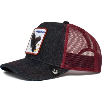 Goorin Bros. The Freedom Eagle The Farm Navy Blue and Red Trucker Hat