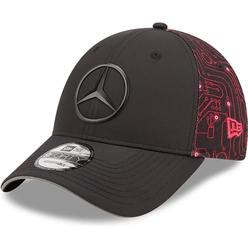 epci-curbata-negru-reglabila-9forty-esports-grand-prix-de-mercedes-formula-1-de-new-era