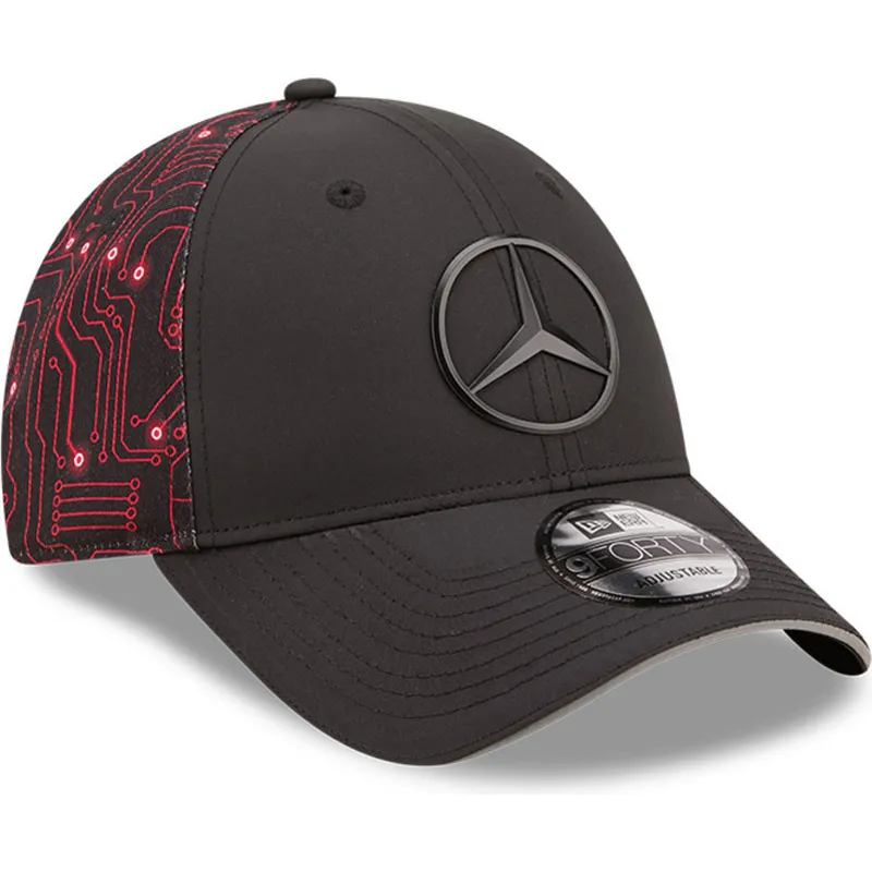 epci-curbata-negru-reglabila-9forty-esports-grand-prix-de-mercedes-formula-1-de-new-era