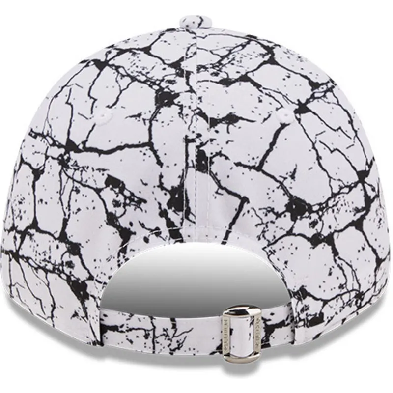 epci-curbata-alb-reglabila-9forty-marble-de-los-angeles-lakers-nba-de-new-era