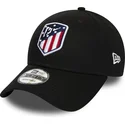 new-era-curved-brim-9forty-atletico-de-madrid-lfp-black-adjustable-cap