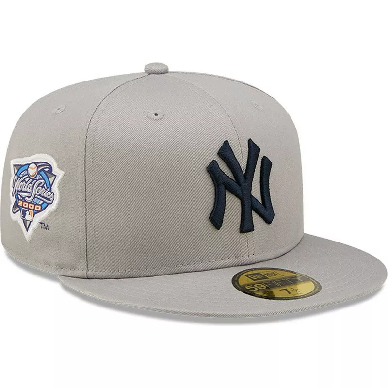 New Era Flat Brim 59FIFTY Side Patch World Series New York Yankees