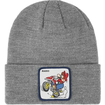 Gorro gris Mario Motorcycle BON SUP2 Super Mario Bros. de Capslab