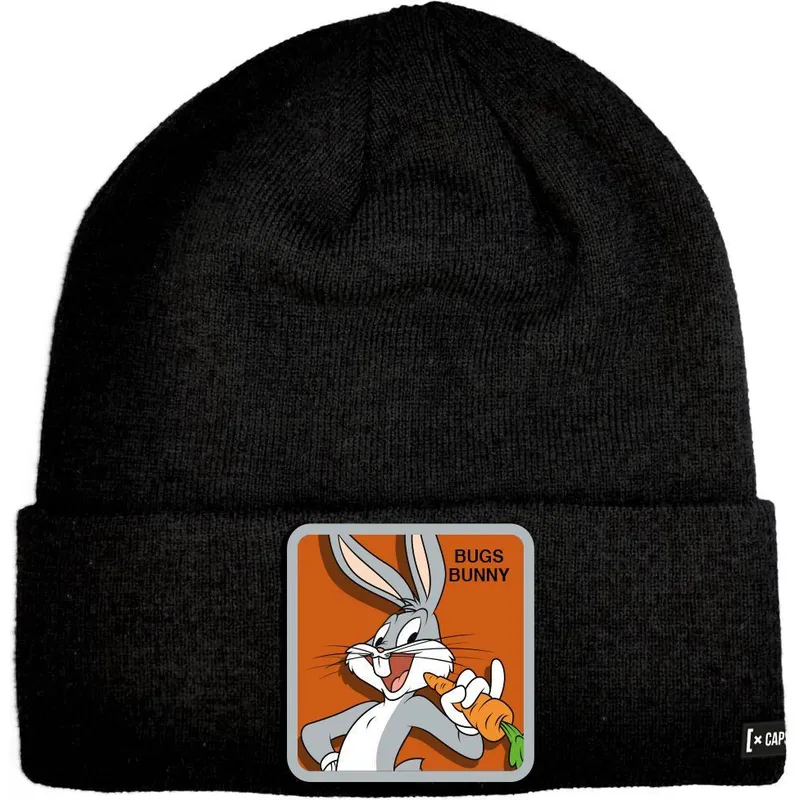 cappello-nero-bugs-bunny-bon-bun1-looney-tunes-di-capslab