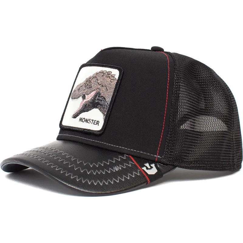epci-curbata-negru-snapback-monster-tyrant-king-the-farm-de-goorin-bros