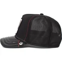 cappellino-trucker-nero-dinosauro-t-rex-monster-tyrant-king-the-farm-di-goorin-bros