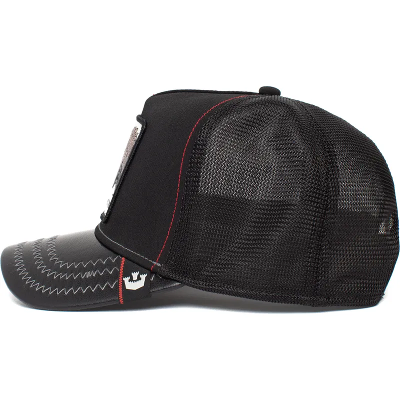 epci-curbata-negru-snapback-monster-tyrant-king-the-farm-de-goorin-bros