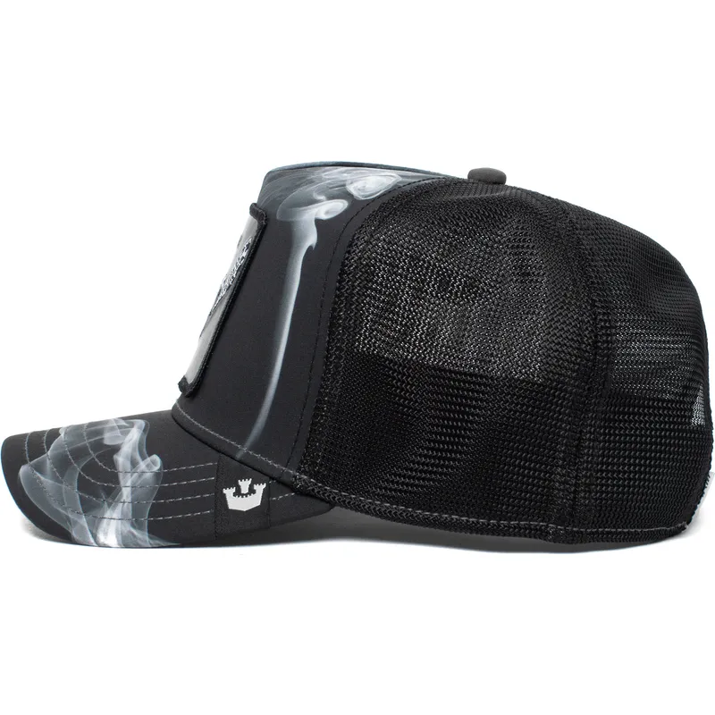 epci-curbata-negru-snapback-reefer-madness-the-farm-de-goorin-bros