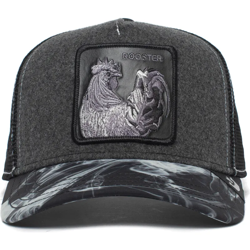 epci-curbata-negru-snapback-maltese-rooster-the-farm-de-goorin-bros