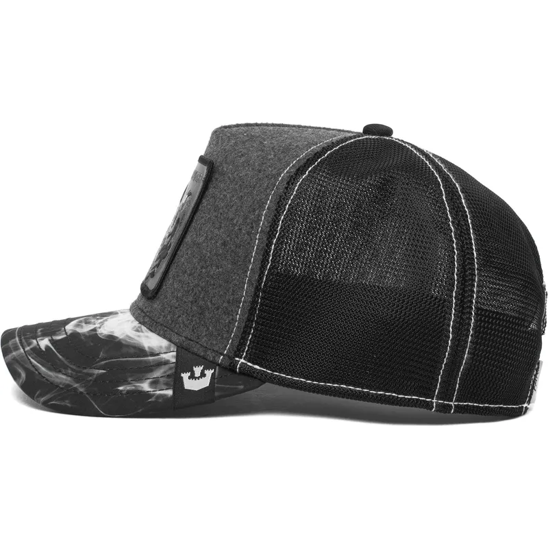 epci-curbata-negru-snapback-maltese-rooster-the-farm-de-goorin-bros