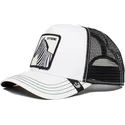 gorra-trucker-bianca-e-nera-per-bambino-zebra-extreme-little-stripe-the-farm-di-goorin-bros
