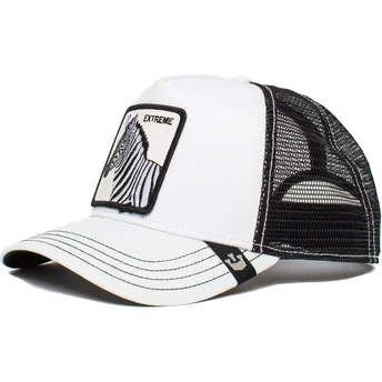 Cap curbată white snapback pentru copii The Farm de Goorin Bros.
