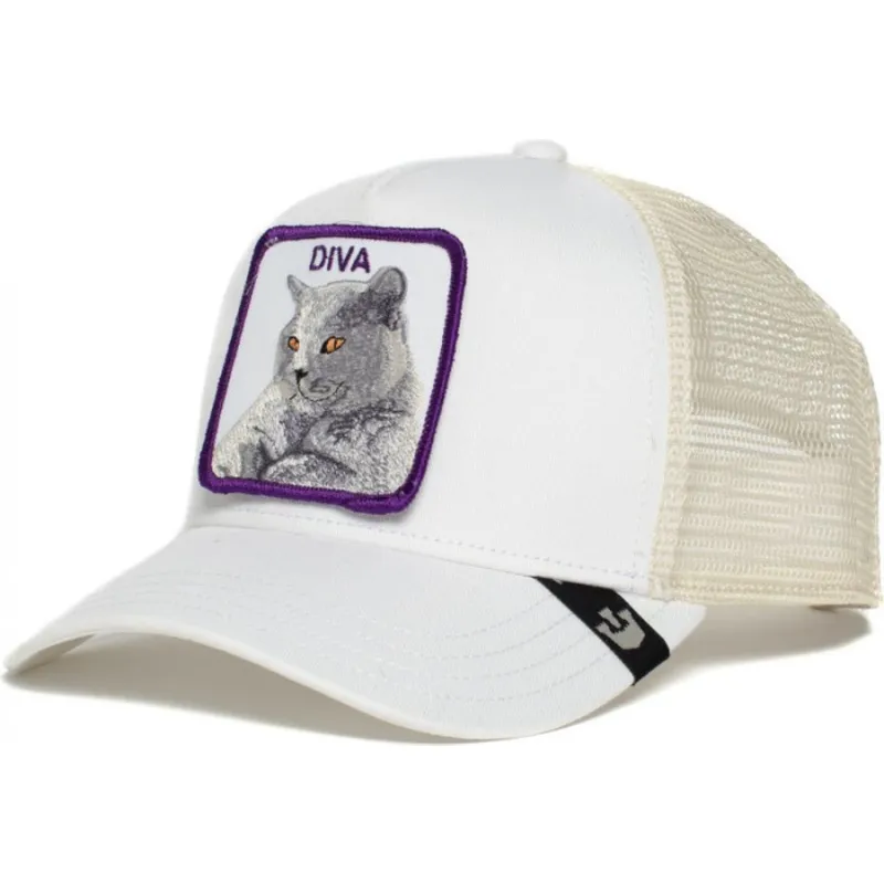 epci-curbata-alb-snapback-diva-stance-the-farm-de-goorin-bros