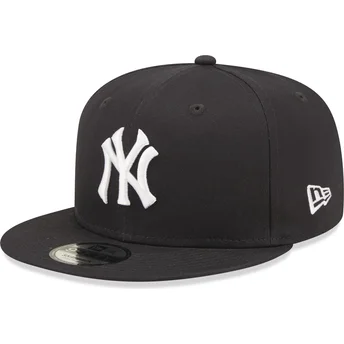 Granatowa czapka z płaskim daszkiem snapback 9FIFTY COOPS New York Yankees MLB od New Era