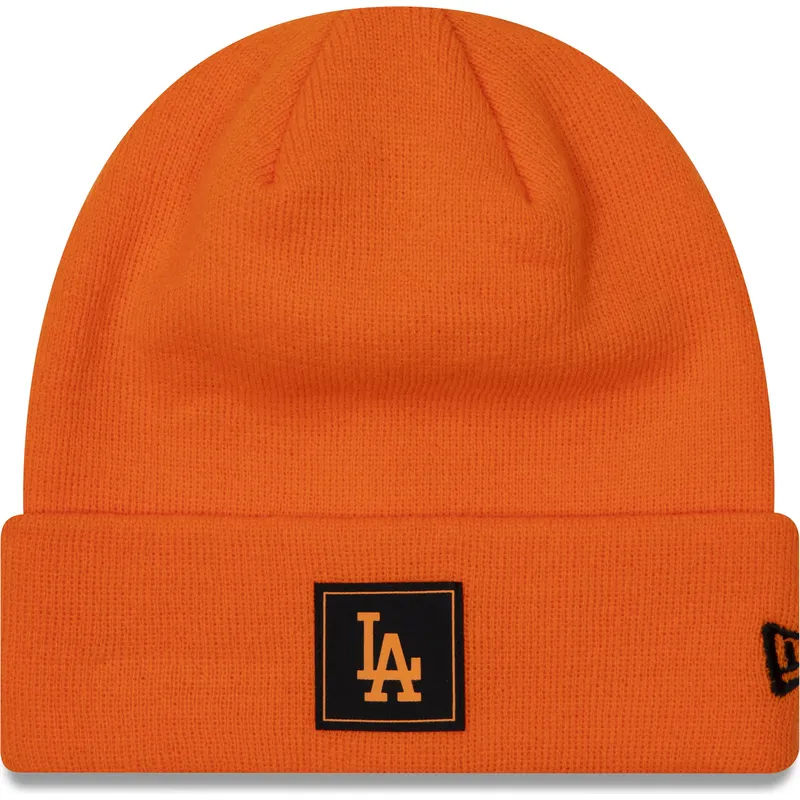 caciuli-portocaliu-neon-team-cuff-de-los-angeles-dodgers-mlb-de-new-era