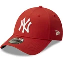 epci-curbata-rou-reglabila-9forty-league-essential-de-new-york-yankees-mlb-de-new-era