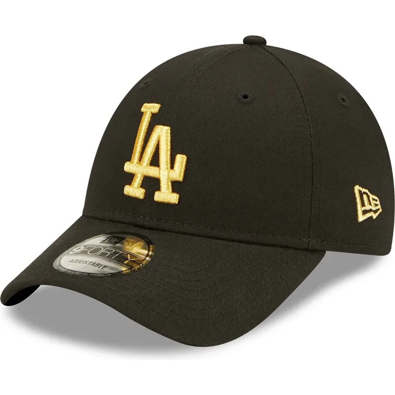 epci-curbata-negru-reglabila-dorado-9forty-metallic-de-los-angeles-dodgers-mlb-de-new-era