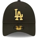 epci-curbata-negru-reglabila-dorado-9forty-metallic-de-los-angeles-dodgers-mlb-de-new-era
