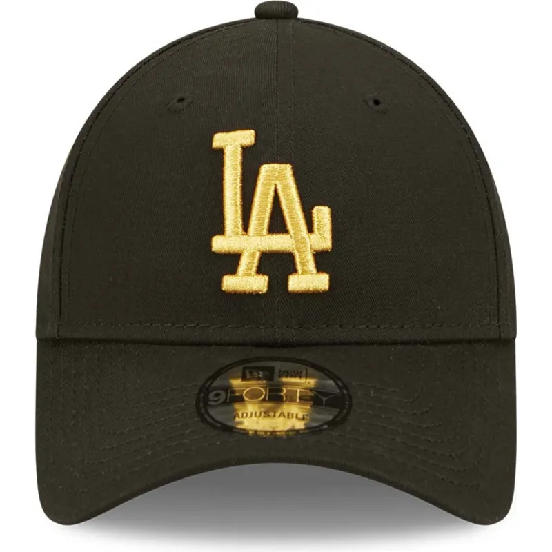 epci-curbata-negru-reglabila-dorado-9forty-metallic-de-los-angeles-dodgers-mlb-de-new-era