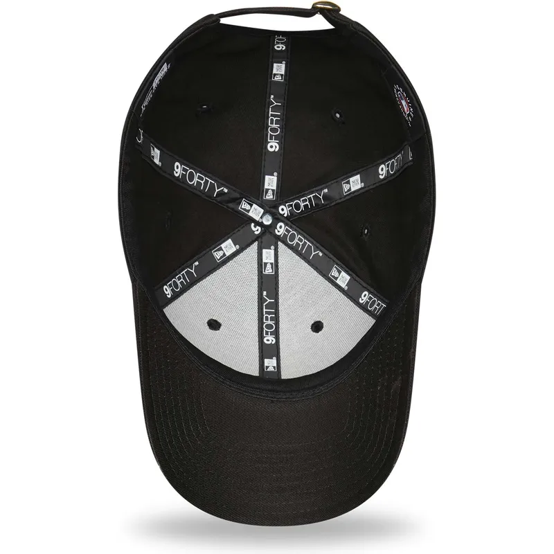 epci-curbata-negru-reglabila-dorado-9forty-metallic-de-los-angeles-dodgers-mlb-de-new-era