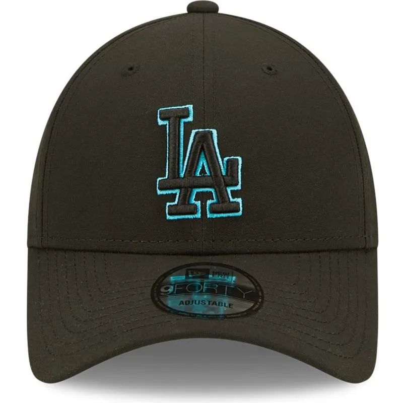 epci-curbata-negru-snapback-9forty-neon-pack-repreve-de-los-angeles-dodgers-mlb-de-new-era