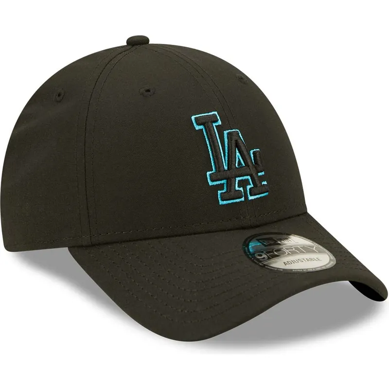epci-curbata-negru-snapback-9forty-neon-pack-repreve-de-los-angeles-dodgers-mlb-de-new-era