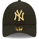 epci-curbata-negru-reglabila-dorado-9forty-metallic-de-new-york-yankees-mlb-de-new-era