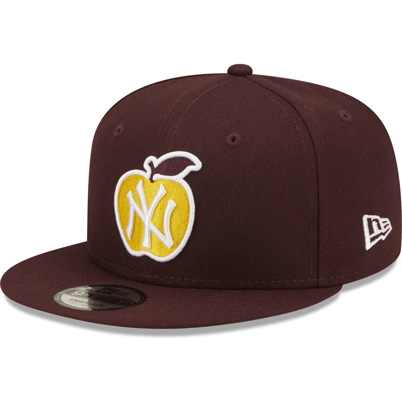 epci-plata-rou-snapback-9fifty-ny-apple-de-new-york-yankees-mlb-de-new-era