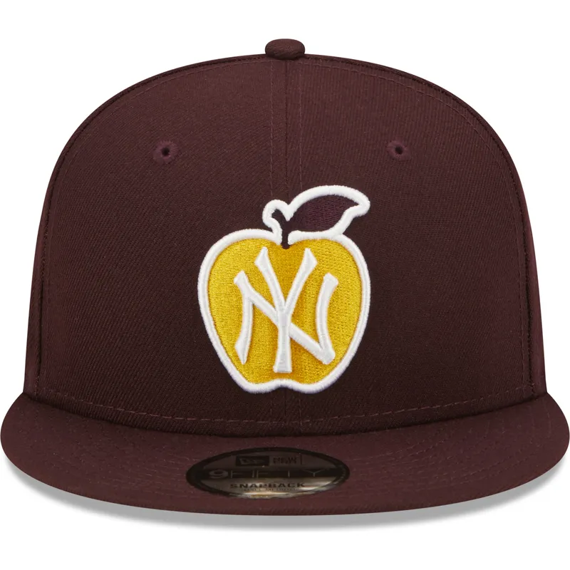 epci-plata-rou-snapback-9fifty-ny-apple-de-new-york-yankees-mlb-de-new-era