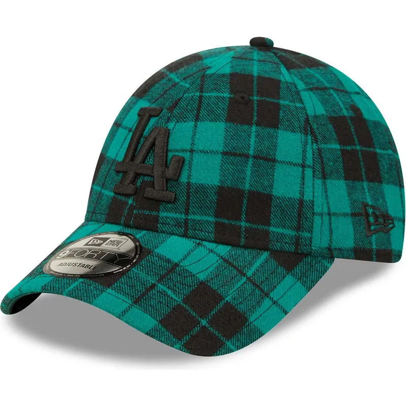 epci-curbata-verzior-reglabila-9forty-plaid-de-los-angeles-dodgers-mlb-de-new-era