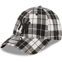epci-curbata-negru-reglabila-9forty-plaid-de-new-york-yankees-mlb-de-new-era