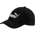 casquette-courbee-noire-ajustable-pour-enfant-essentials-puma