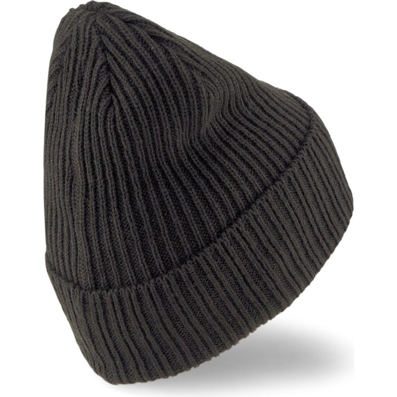 puma-ribbed-classic-cuff-black-beanie