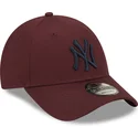 epci-curbata-rou-reglabila-9forty-league-essential-de-new-york-yankees-mlb-de-new-era