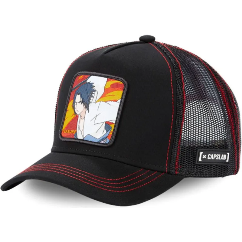 epci-curbata-negru-snapback-fir2-sasuke-uchiha-naruto-de-capslab