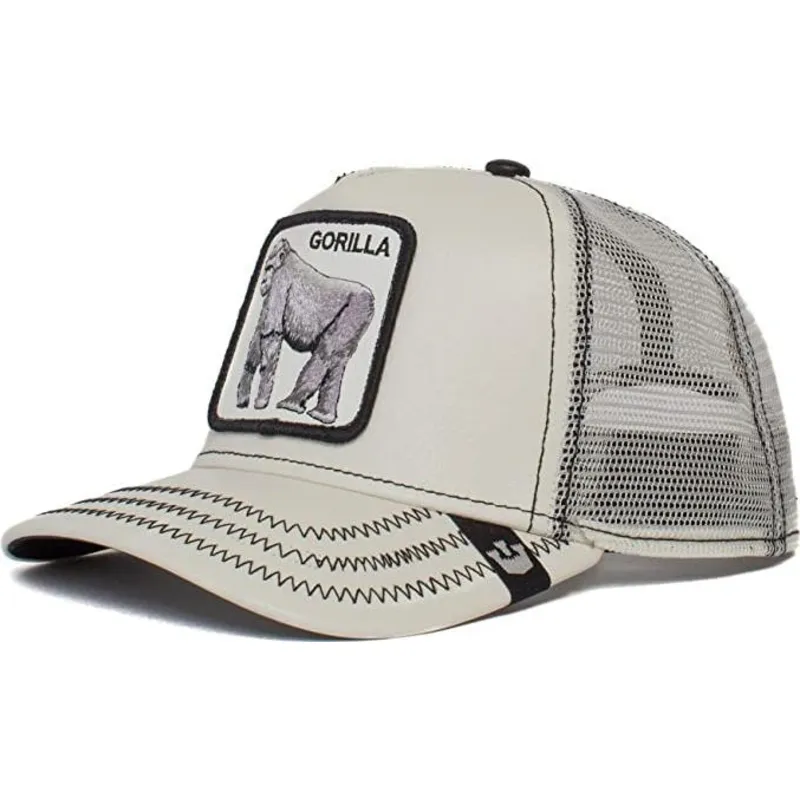 epci-curbata-alb-snapback-gorilla-band-boss-the-farm-de-goorin-bros epci-curbata-alb-snapback-gorilla-band-boss-the-farm-de-goorin-bros