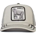 epci-curbata-alb-snapback-gorilla-band-boss-the-farm-de-goorin-bros