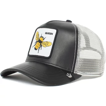 Goorin Bros. Bee Queen Hive Boss The Farm Black and White Trucker Hat