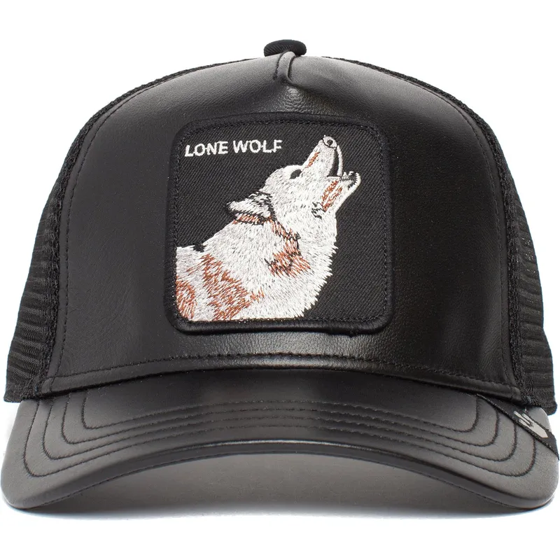 epci-curbata-negru-snapback-lone-wolf-pack-boss-the-farm-de-goorin-bros