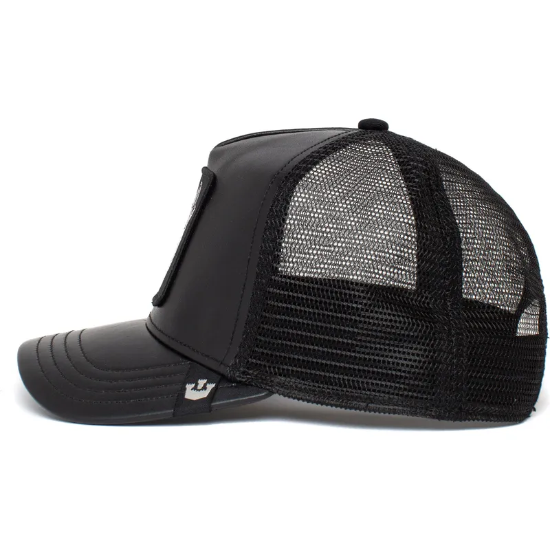 epci-curbata-negru-snapback-lone-wolf-pack-boss-the-farm-de-goorin-bros