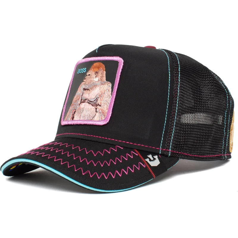 epci-curbata-negru-snapback-boss-barrel-boss-the-farm-de-goorin-bros
