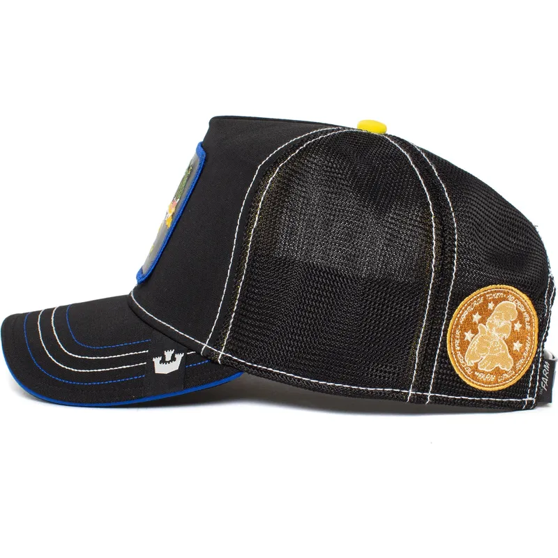 epci-curbata-negru-snapback-big-mouth-puck-yeah-the-farm-de-goorin-bros