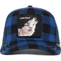 epci-curbata-albastru-snapback-lone-wolf-code-blue-the-farm-de-goorin-bros