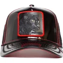 epci-curbata-negru-snapback-black-panther-power-forever-patent-leather-the-farm-de-goorin-bros