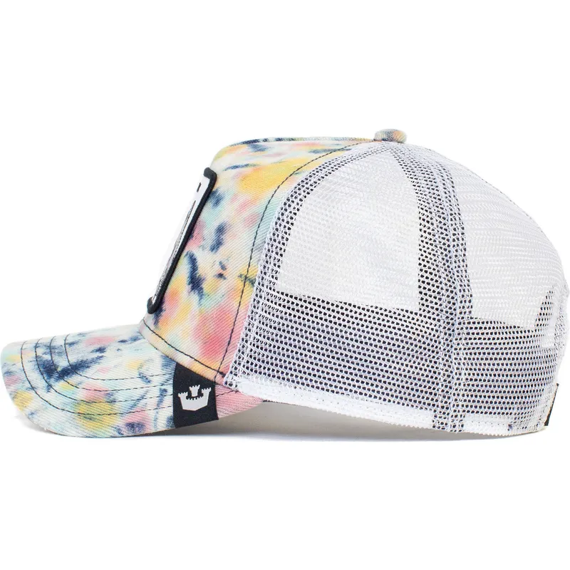 epci-curbata-alb-snapback-shark-tie-dye-the-farm-de-goorin-bros