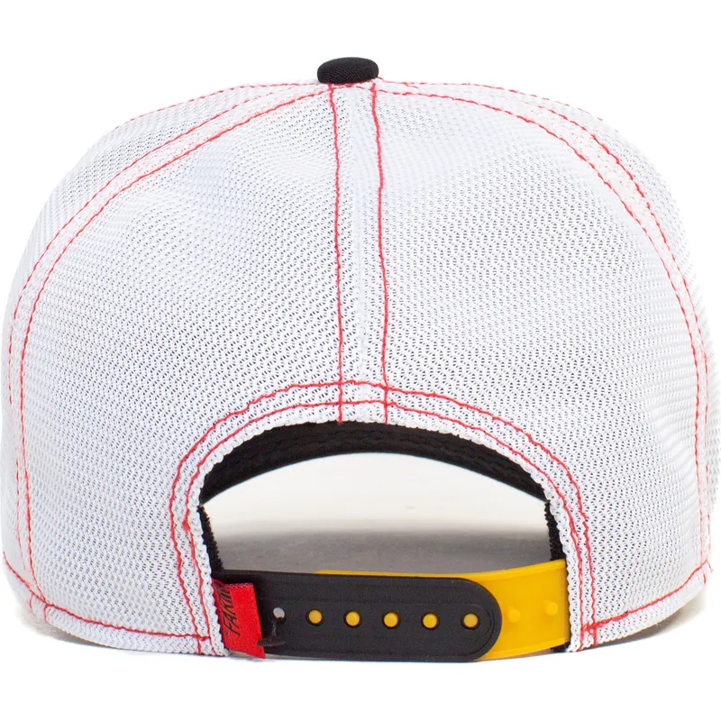 epci-curbata-alb-snapback-the-red-queen-patent-leather-the-farm-de-goorin-bros
